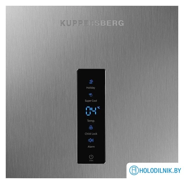 Однокамерный холодильник KUPPERSBERG NRS 188 X