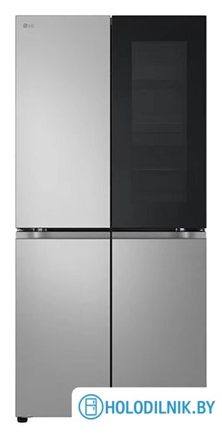Четырёхдверный холодильник LG InstaView GC-V22FFMMB