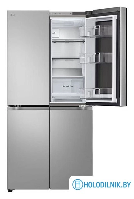 Четырёхдверный холодильник LG InstaView GC-V22FFMMB