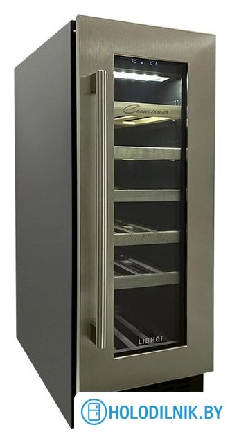 Винный шкаф Libhof Connoisseur CX-19 (серебристый)