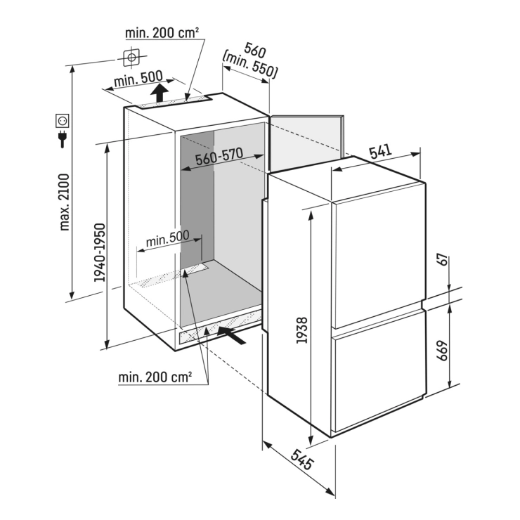 ICBNSd 5623 Plus BioFresh NoFrost