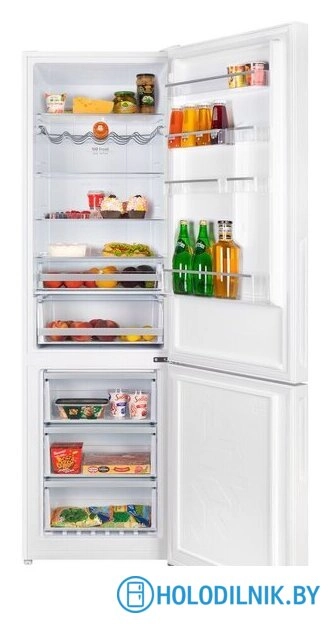 Холодильник MAUNFELD MFF200NFW Inverter
