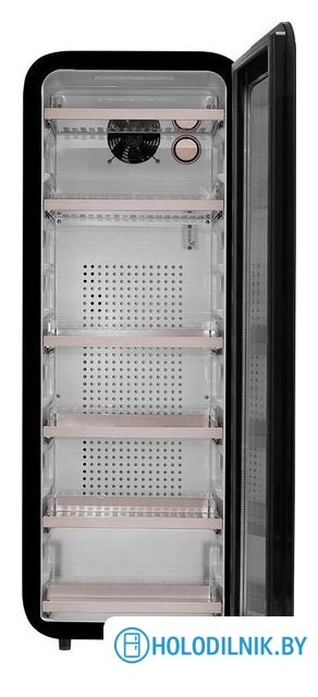 Однокамерный торговый холодильник Meyvel MD105-Black