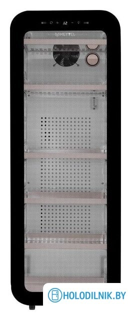 Однокамерный торговый холодильник Meyvel MD105-Black