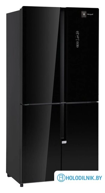 Четырёхдверный холодильник Weissgauff WCD 450 BG NoFrost Inverter