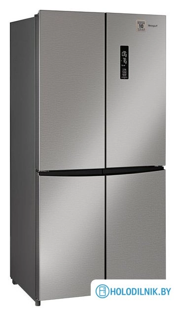 Четырёхдверный холодильник Weissgauff WCD 450 X NoFrost Inverter