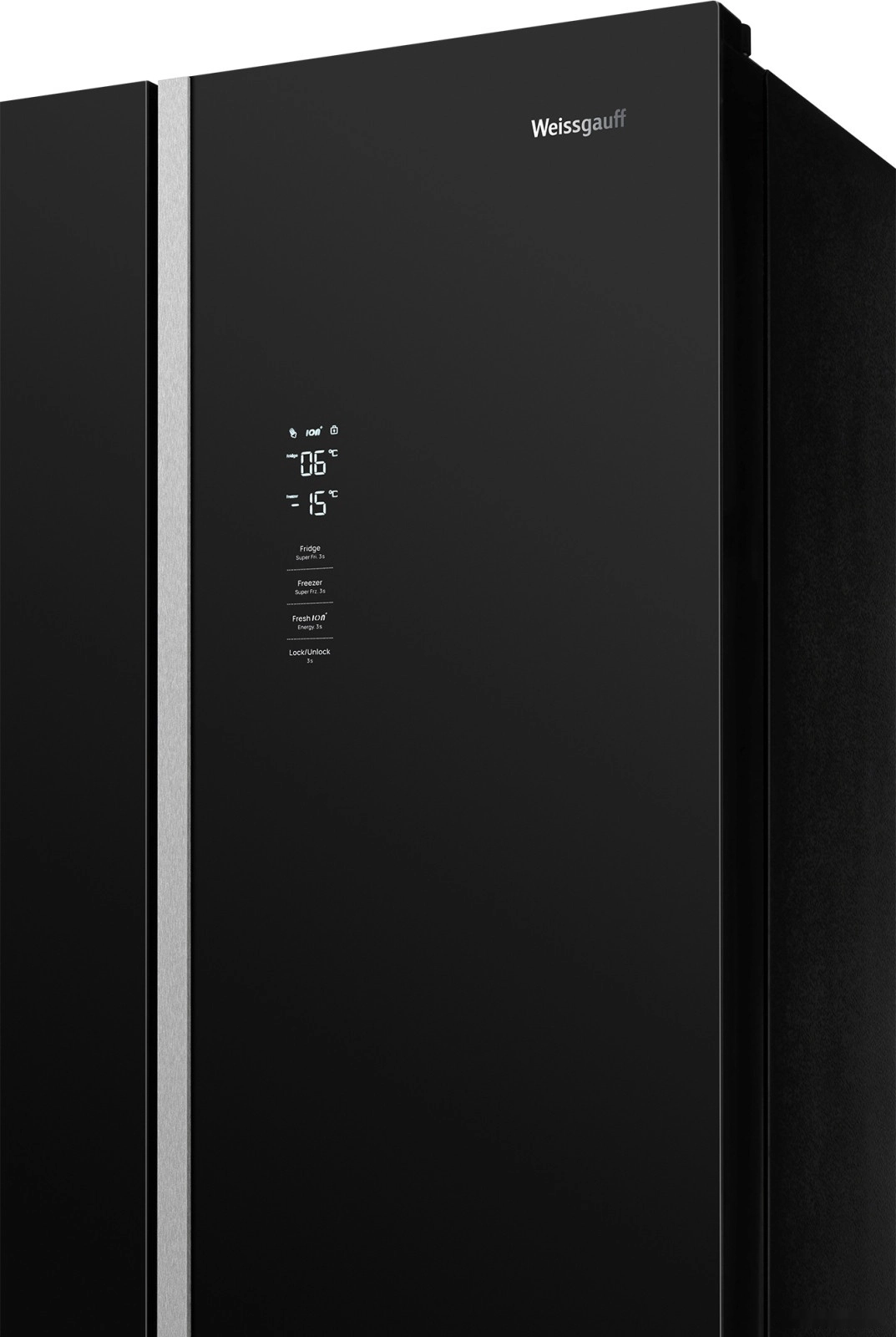 WCD 590 Nofrost Inverter Premium Biofresh Black Glass