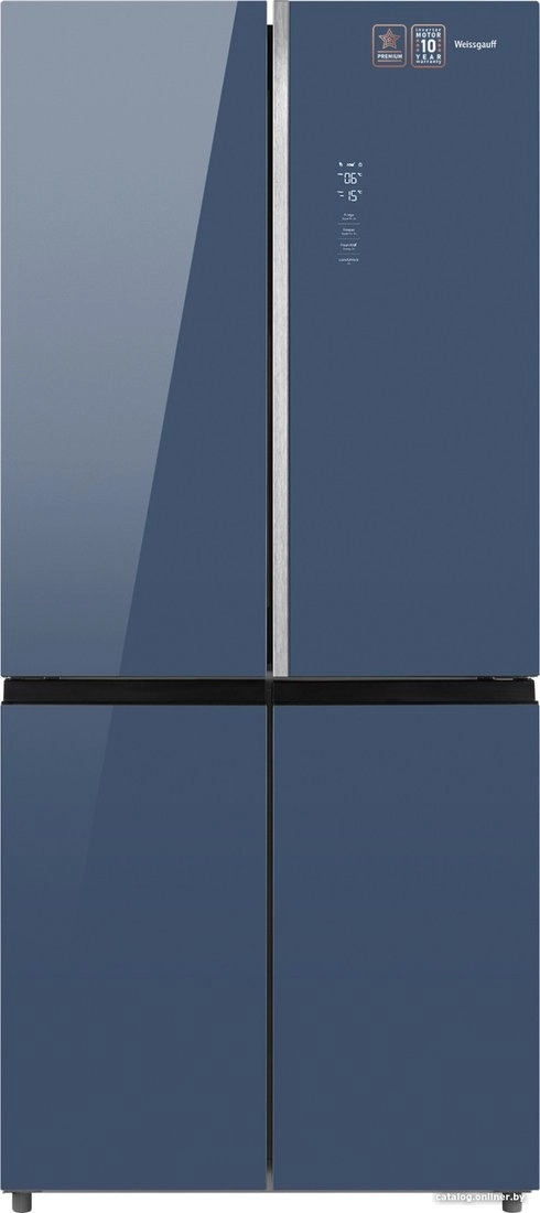 WCD 590 Nofrost Inverter Premium Biofresh Blue Glass