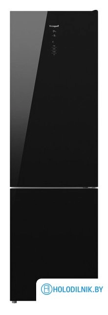 Холодильник Weissgauff WRK 1850 D Full NoFrost Black Glass
