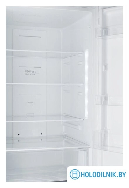 Холодильник Weissgauff WRK 1850 D Full NoFrost White Glass