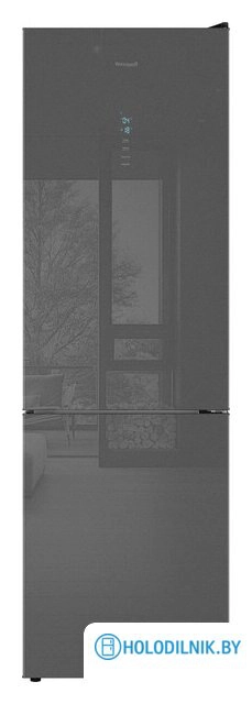 WRK 195 D Full NoFrost Bru Steel Glass
