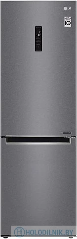 Холодильник с нижней морозильной камерой LG GA-B509MLSL