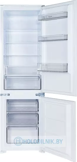 Холодильник с нижней морозильной камерой Weissgauff WRKI 2801 MD