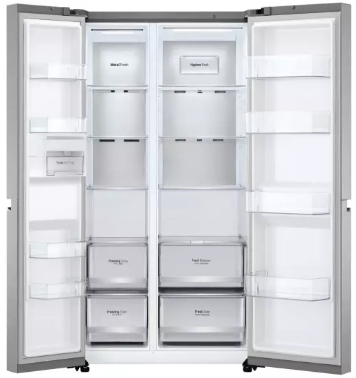 Холодильник side by side LG DoorCooling+ GC-B257SSZV