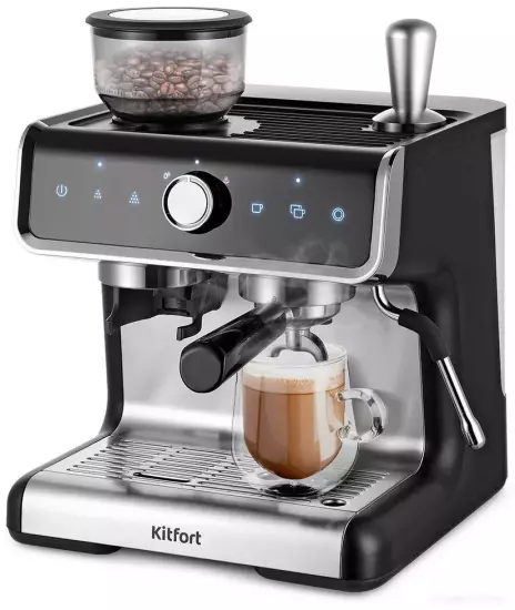 Рожковая кофеварка Kitfort KT-7173