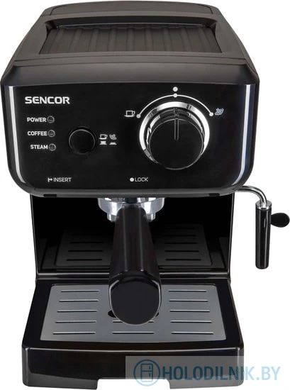 Рожковая помповая кофеварка Sencor SES 1710BK
