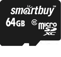 Карта памяти SmartBuy SB64GBSDCL10-01