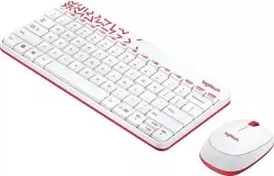 Клавиатура + мышь Logitech MK240 Nano (White)