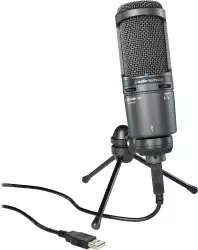 Стерео микрофон Audio-Technica AT2020USB+